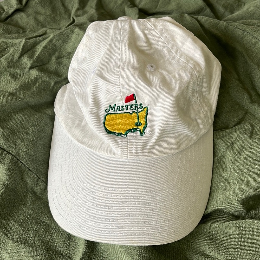 White Authentic Master’s Golf Hat/Cap